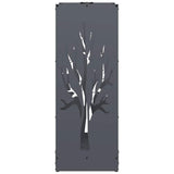Rastrelliera per Legna da Ardere Antracite 40x30x80 cm