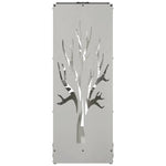 Rastrelliera per Legna da Ardere 40x30x80 cm in Acciaio Inox