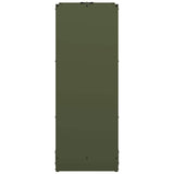 Rastrelliera per Legna da Ardere Verde Oliva 40x30x80 cm