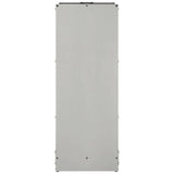 Rastrelliera per Legna da Ardere 40x30x80 cm in Acciaio Inox