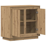 Credenza Rovere artigianale 80 x 40 x 75 cm Legno truciolato
