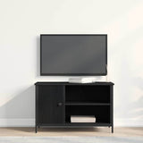 Mobile TV Rovere nero 80 x 40 x 50 cm Legno truciolato