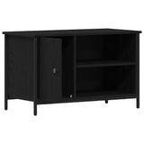 Mobile TV Rovere nero 80 x 40 x 50 cm Legno truciolato