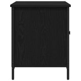 Mobile TV Rovere nero 80 x 40 x 50 cm Legno truciolato