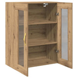 Armadietto a muro Rovere artigianale 69,5 x 34 x 90 cm