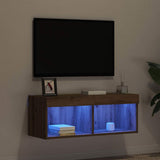 Set mobile TV 80 x 30 x 30 cm rovere artigianale