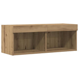 Set mobile TV 80 x 30 x 30 cm rovere artigianale