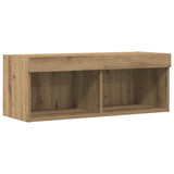 Set mobile TV 80 x 30 x 30 cm rovere artigianale