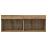 Set mobile TV 80 x 30 x 30 cm rovere artigianale