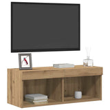 Set mobile TV 80 x 30 x 30 cm rovere artigianale