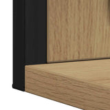 Specchio rovere artigianale 50 x 12 x 60 cm