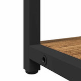 Mobiletto per specchio con porta Legno vecchio 60 x 16 x 60 cm