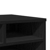 Supporto per Stampante Rovere Nero 49 x 40 x 22.5 cm