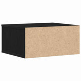 Supporto per Stampante Rovere Nero 49 x 40 x 22.5 cm