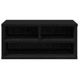 Supporto per Stampante Rovere Nero 49 x 40 x 22.5 cm