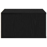 Supporto per Stampante Rovere Nero 49 x 40 x 22.5 cm