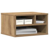 Supporto per Stampante Rovere artigianale 40 x 32 x 22,5 cm