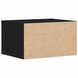 Supporto per Stampante Rovere Nero 40 x 32 x 22,5 cm