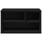 Supporto per Stampante Rovere Nero 40 x 32 x 22,5 cm