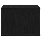 Supporto per Stampante Rovere Nero 40 x 32 x 22,5 cm
