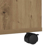 Supporto per Stampante rovere artigianale 41 x 32 x 48 cm