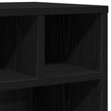 Supporto per Stampante Rovere Nero 41 x 32 x 48 cm