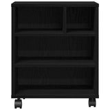 Supporto per Stampante Rovere Nero 41 x 32 x 48 cm