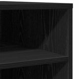 Supporto per Stampante Rovere nero 60 x 50 x 67 cm