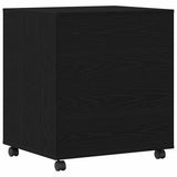 Supporto per Stampante Rovere nero 60 x 50 x 67 cm