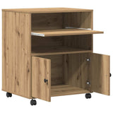 Supporto per Stampante Rovere artigianale 60 x 48 x 74 cm