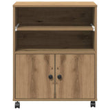 Supporto per Stampante Rovere artigianale 60 x 48 x 74 cm