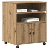 Supporto per Stampante Rovere artigianale 60 x 48 x 74 cm