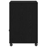 Supporto per Stampante Rovere Nero 60 x 48 x 74 cm