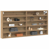 Vetrina Rovere artigianale 100 x 8,5 x 50 cm Legno truciolato