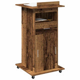 Podio Legno vecchio 55 x 55 x 107 cm Legno truciolato