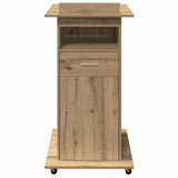 Podio Rovere artigianale 55 x 55 x 107 cm Legno truciolato