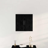 Armadietto a muro Rovere Nero 60 x 31,5 x 60 cm