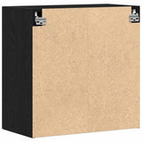 Armadietto a muro Rovere Nero 60 x 31,5 x 60 cm
