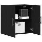 Armadietto a muro Rovere Nero 60 x 31,5 x 60 cm