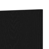 Testiera Rovere Nero 120 x 1.5 x 80 cm Legno truciolato
