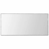 Specchio con luci a strisce a LED Grigio sonoma alto 80 x 37 cm