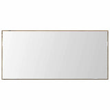 Specchio rovere artigianale 80 x 37 cm