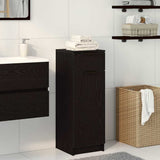 Mobile da Bagno Rovere nero 32 x 34 x 90 cm Legno truciolato