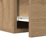 Armadio da Notte 2 pcs Rovere artigianale 35 x 35 x 20 cm