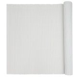 Recinzione da Giardino Bifacciale Bianca 1,8x3 m in PVC