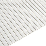 Recinzione da Giardino Bifacciale Bianca 1,8x3 m in PVC