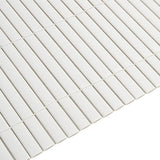 Recinzione da Giardino Bifacciale Bianca 1,8x3 m in PVC