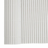 Recinzione da Giardino Bifacciale Bianca 1,8x3 m in PVC