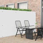 Recinzione da Giardino Bifacciale Bianca 1,8x3 m in PVC