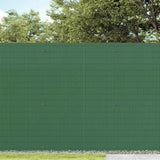 Recinzione da Giardino Bifacciale Verde 1,8x3 m in PVC